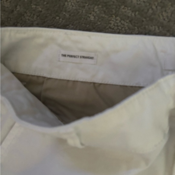 LOFT Perfect Straight white pants size 10 Tall - Picture 4 of 7